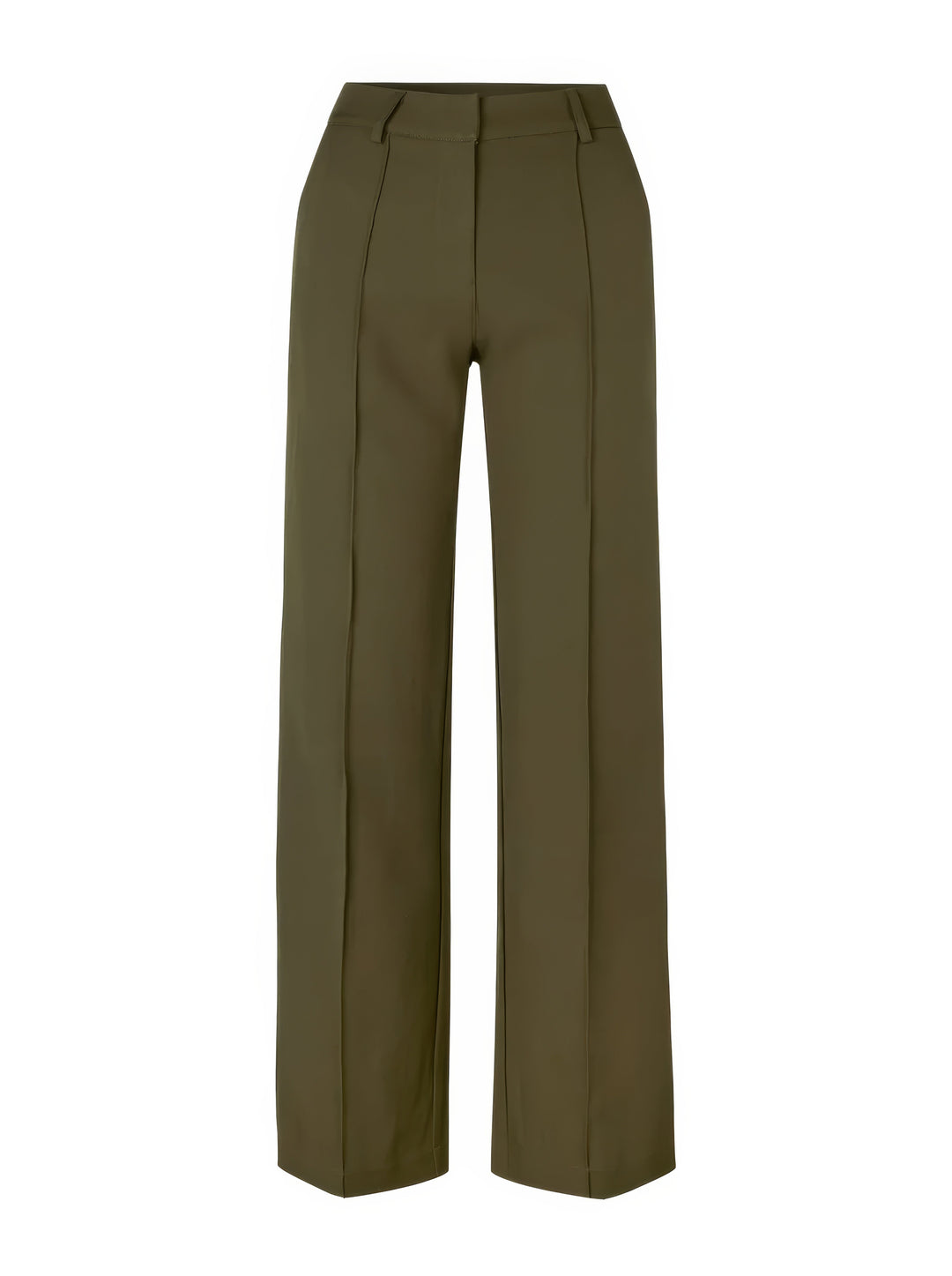 Lena Casual Wide Leg Trousers – Hoch Taillierte Hose mit Weiten Beinen für Vielseitigen Stil