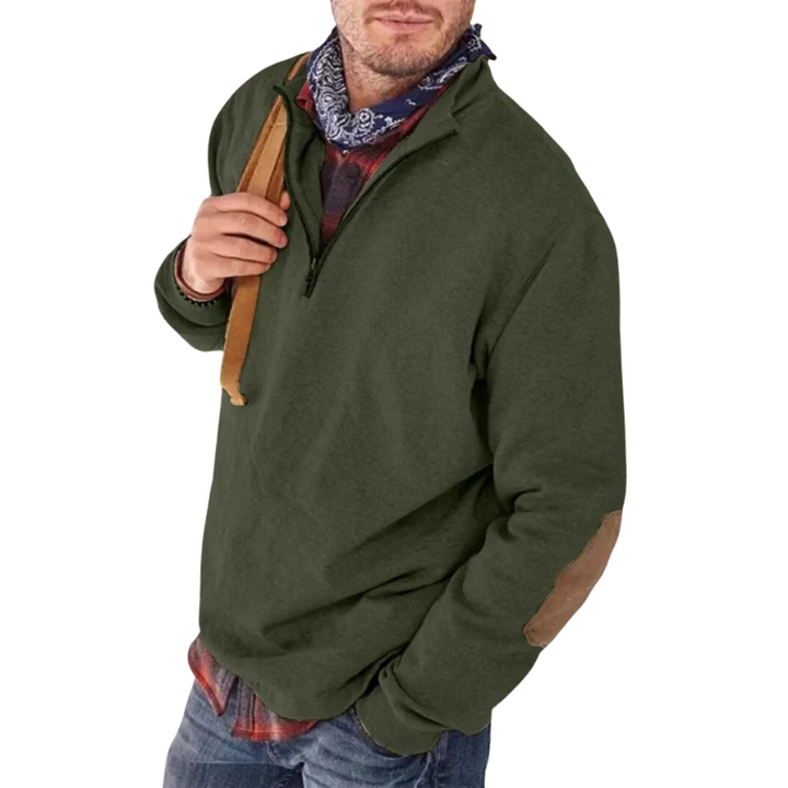 Dylan Semi-Zipper Pullover für Herren | Lässiger Schnitt und elegante Details