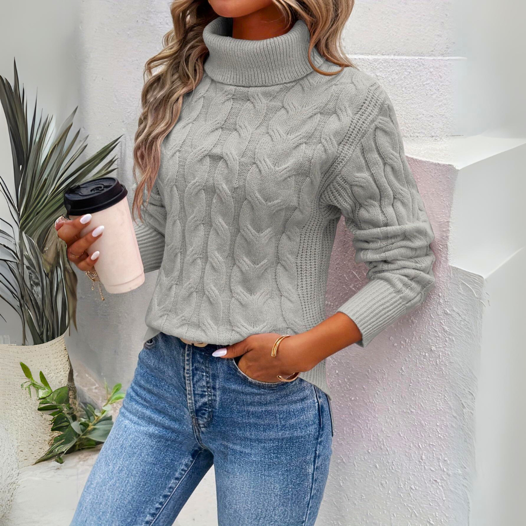 Giorgia Rollkragenpullover – Warmer Strick für Eleganz und Komfort im Winter