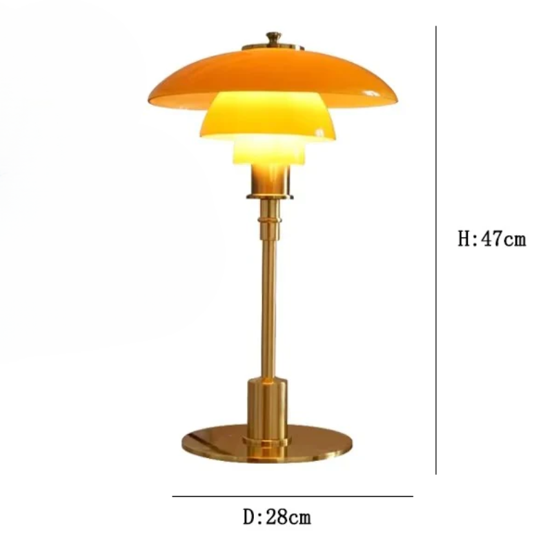Tischlampe Damoura | Modernes skandinavisches Design und warmes LED-Licht