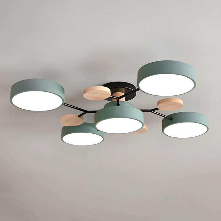 Moderne LED Wohnzimmer Deckenleuchte
