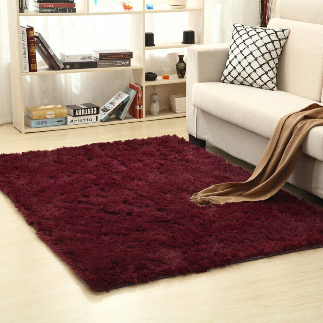 Alfombra grande lavable para sala de estar