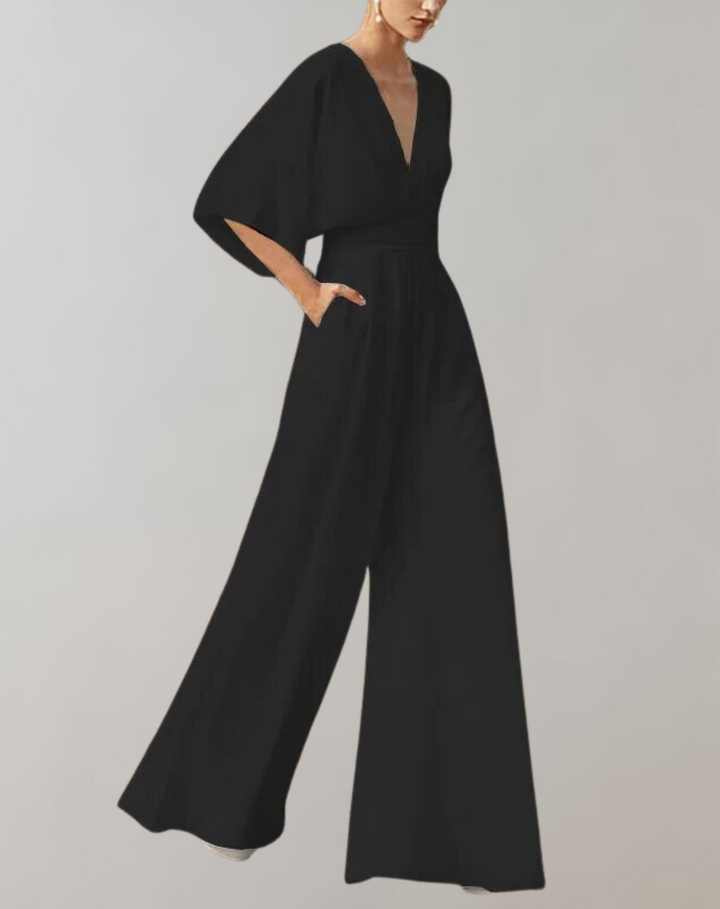 Suzette Eleganter Catsuit mit weiten Beinen | Sophistication & Absolute Comfort