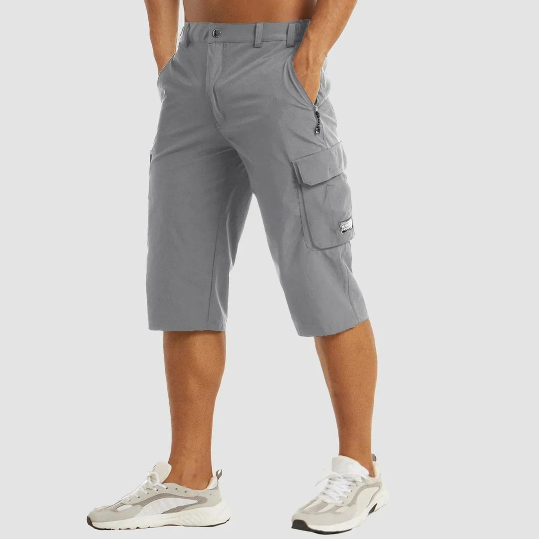 Pantalones cortos cargo de secado rápido para hombre | Versátiles y cómodos