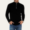 Pullover Herren Quarter Zip | Gerippt Lässig Gemütlich Maßgeschneidert