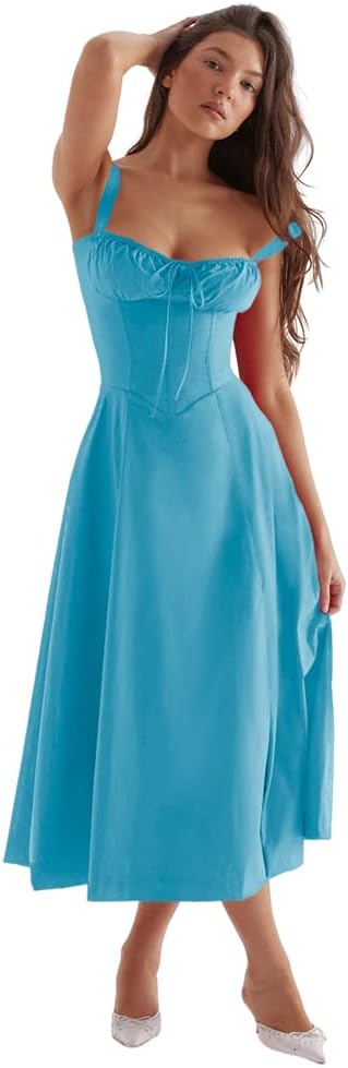 Brittney | Bustierkleid mit Korsett - Lässige Eleganz & sommerlicher Tragekomfort