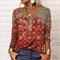 Ines Eleganter Aztekenmuster Pullover-Over | Einzigartiger Stil & Absolute Bequemlichkeit