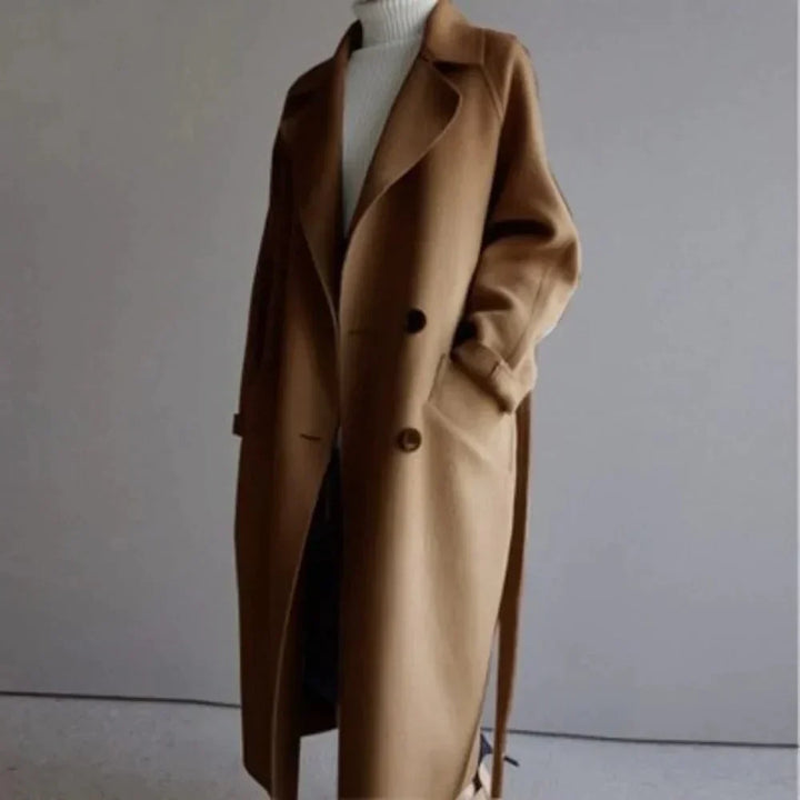Adele | Beige Trench Coat Elegant & Zeitlos für einen Sophisticated Style