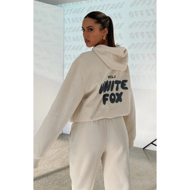 Shimer White Fox trainingspak | Relaxte Passform mit übergroßer Silhouette