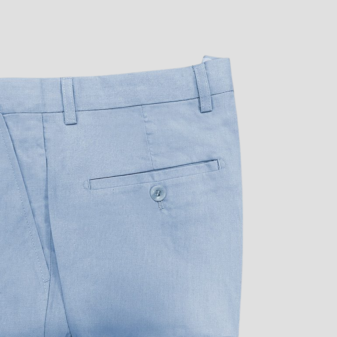 Flavian Zweiteiliges Set Lässig Männer | Komfort Leinen-Baumwolle & Sommer-Stil