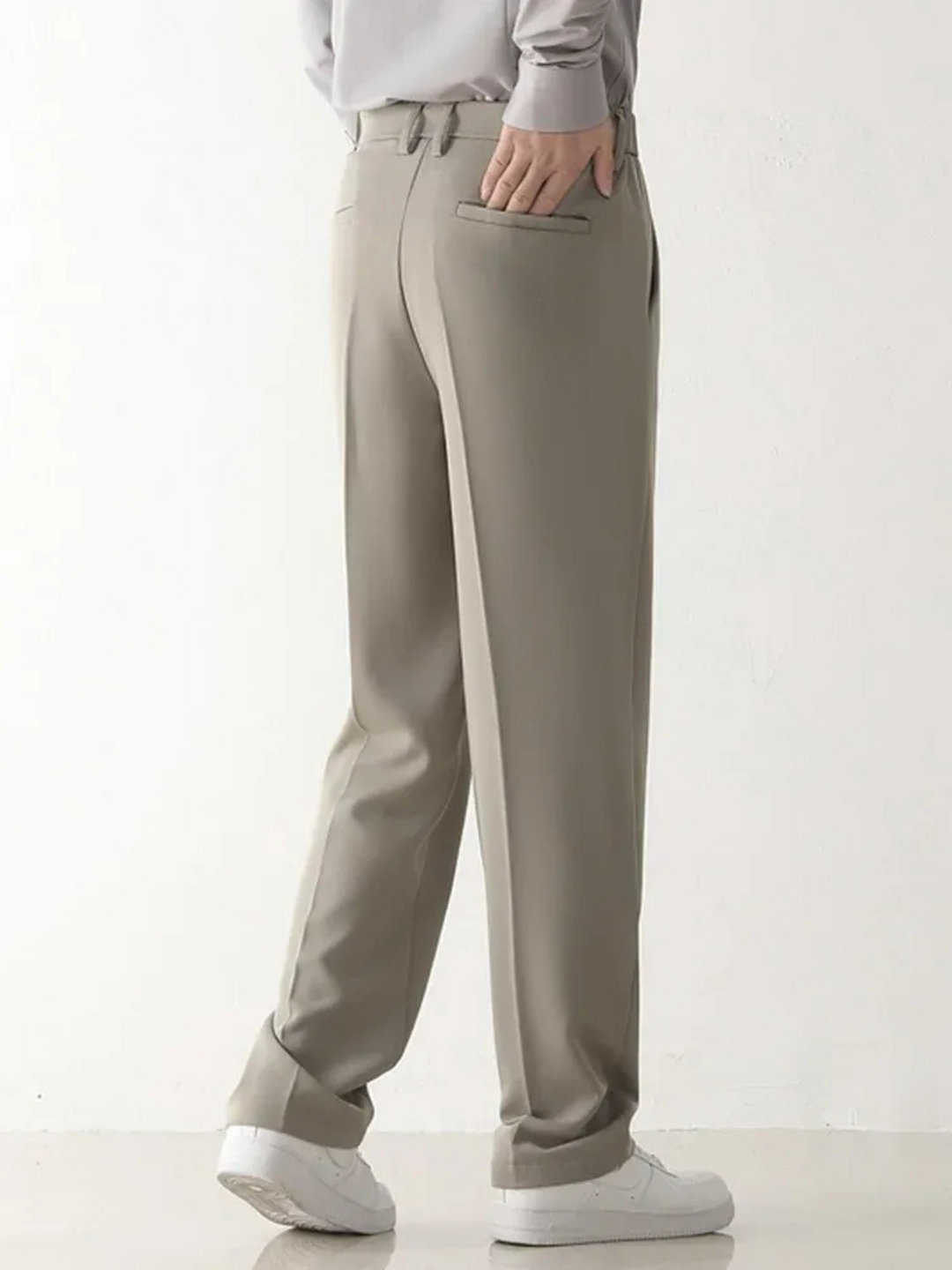 Drapierte Ben-Hose für Herren | Lässiger Schnitt und raffinierte Eleganz