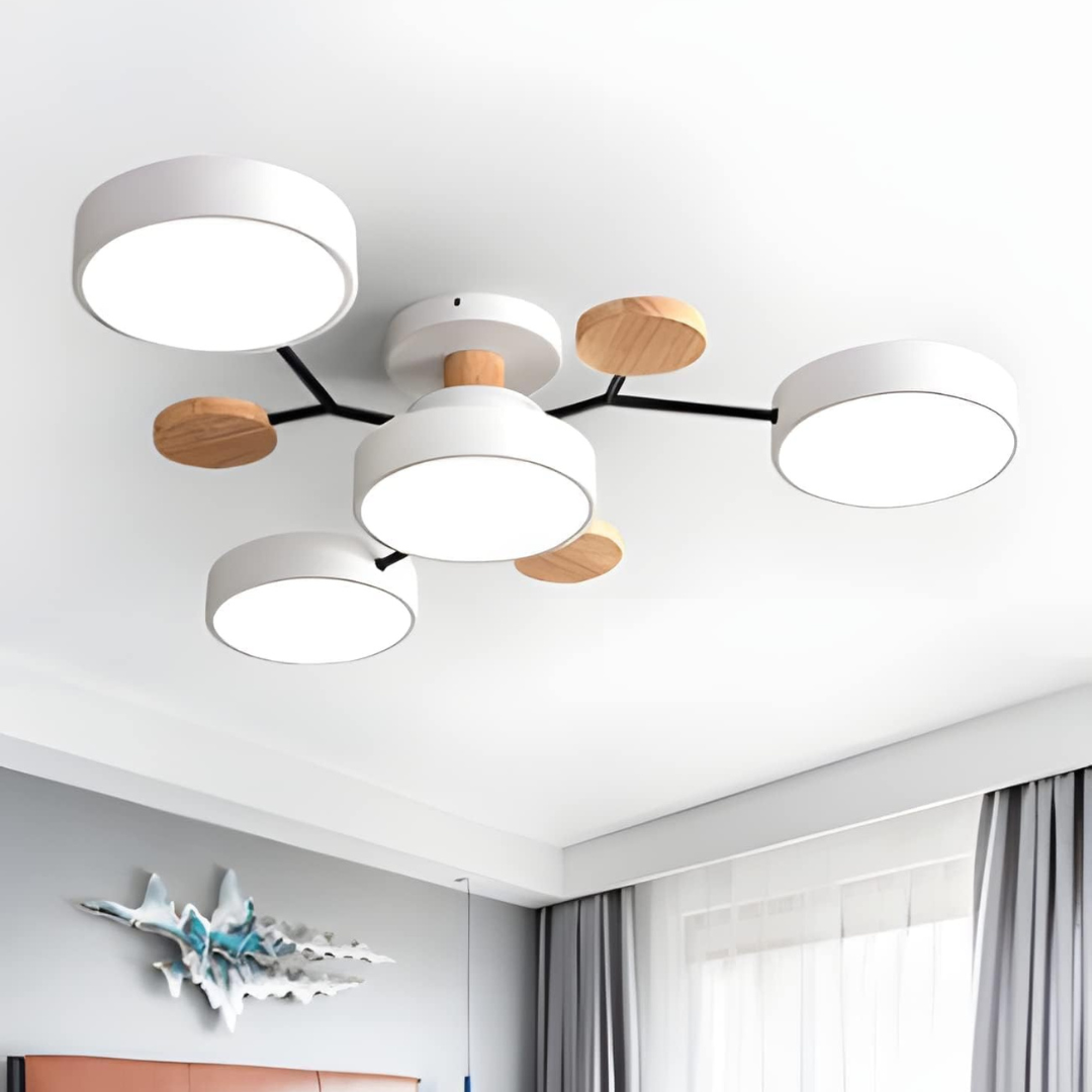 Moderne LED Wohnzimmer Deckenleuchte