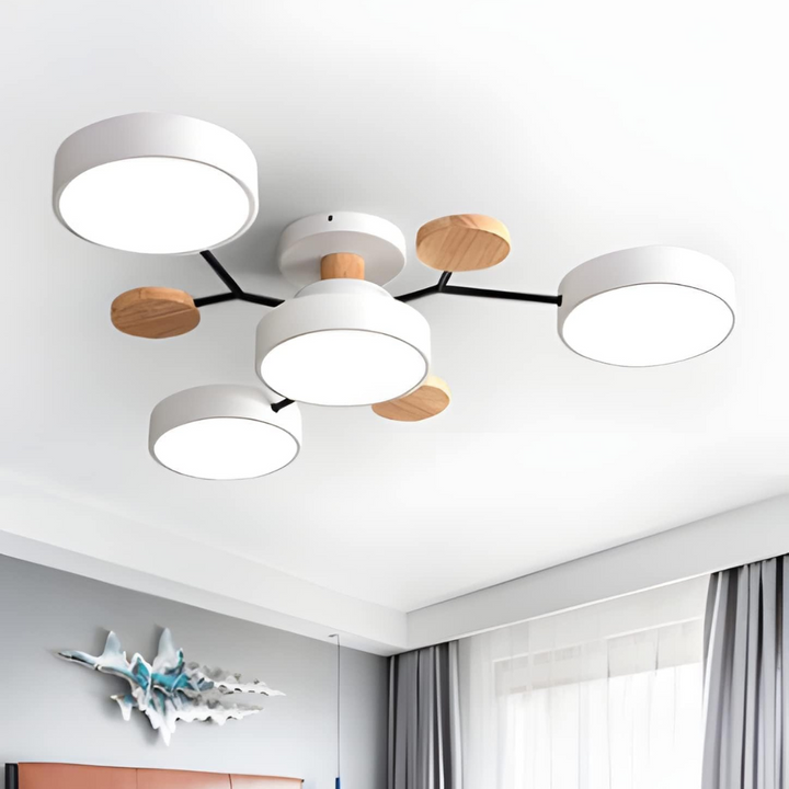 Moderne LED Wohnzimmer Deckenleuchte
