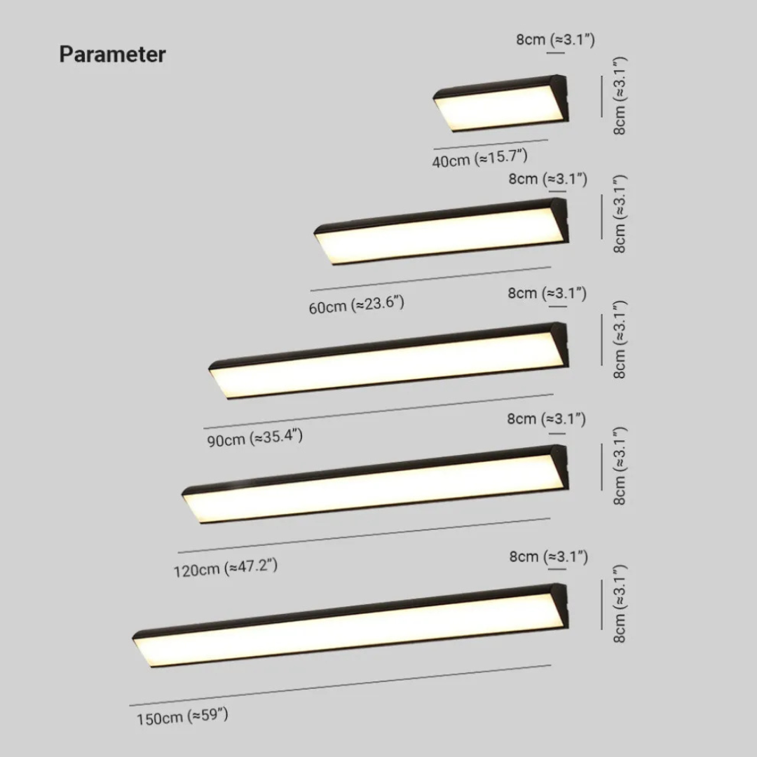 Moderne Wasserdichte LED-Wandleuchte für den Außenbereich