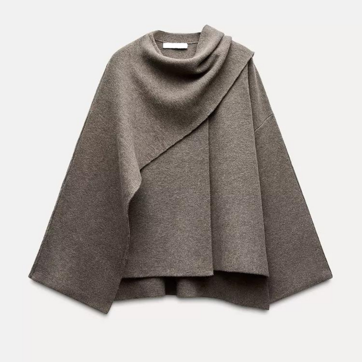 Cape Mantel Weich und Stylisch für Frauen