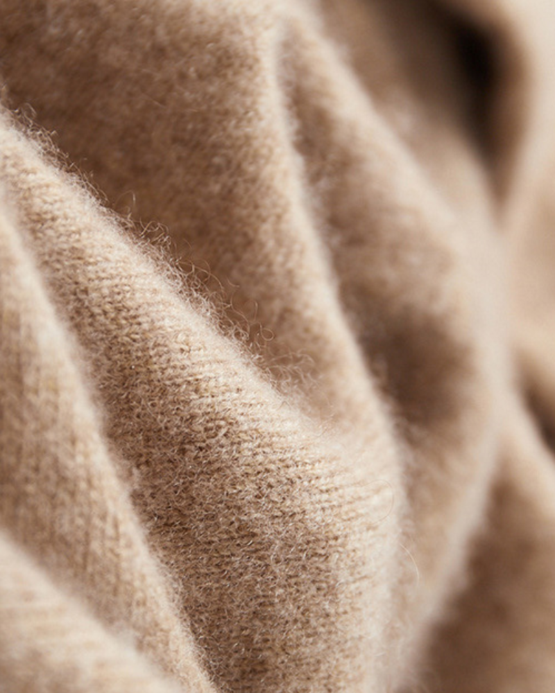 Kapuzenpullover Unisex Kaschmir 100% | Luxus Weiches Leichtgewicht Gerippt Unisex