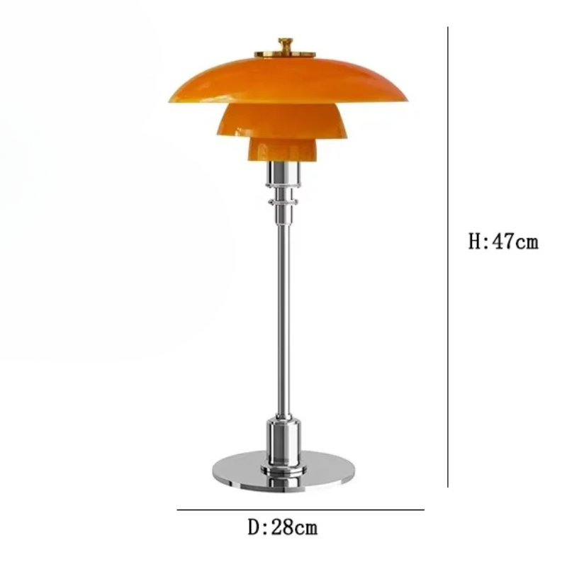 Tischlampe Damoura | Modernes skandinavisches Design und warmes LED-Licht