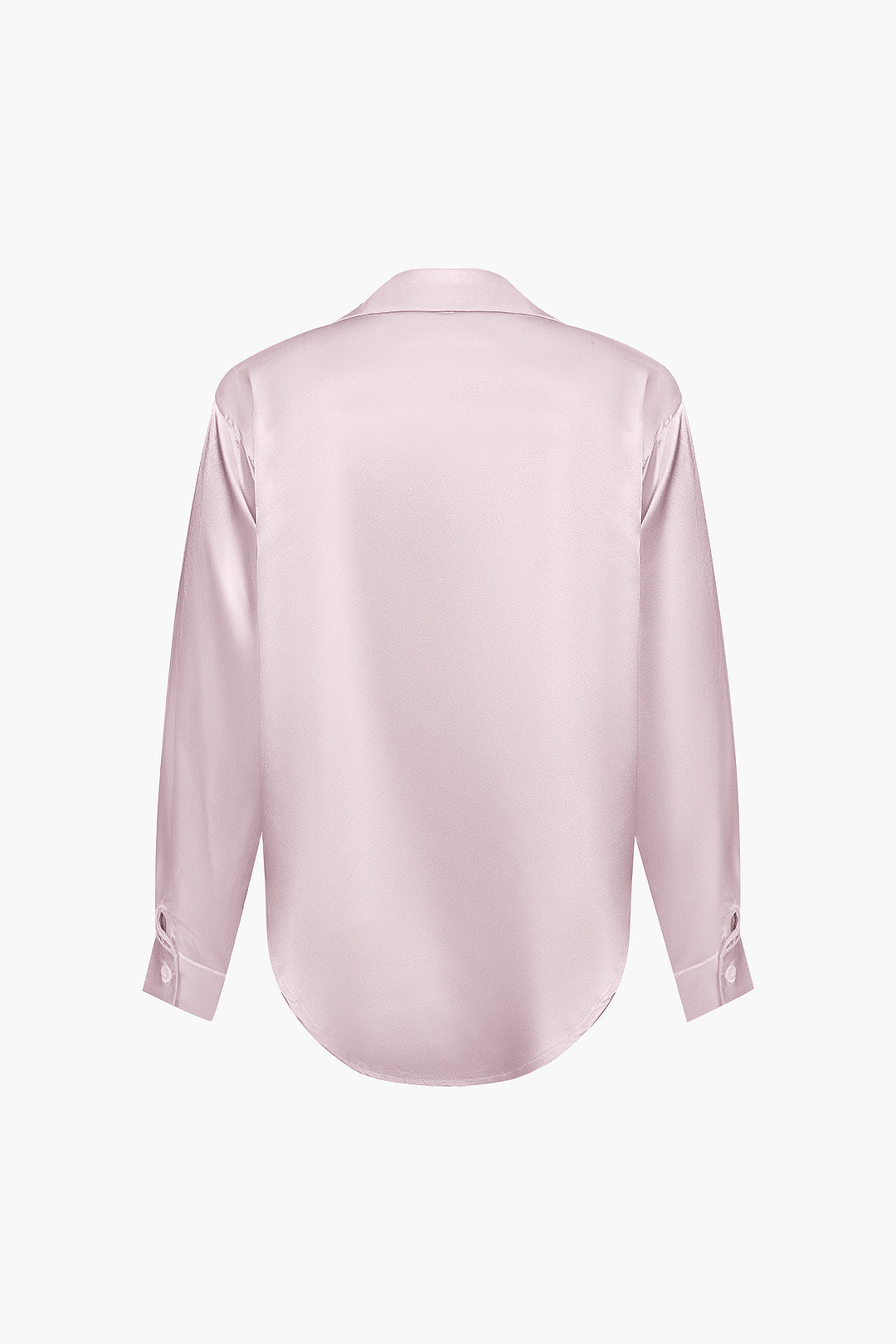 Lillian Satinbluse für Damen | Elegantes Langarmhemd mit lockerer Passform & zeitlosem Design