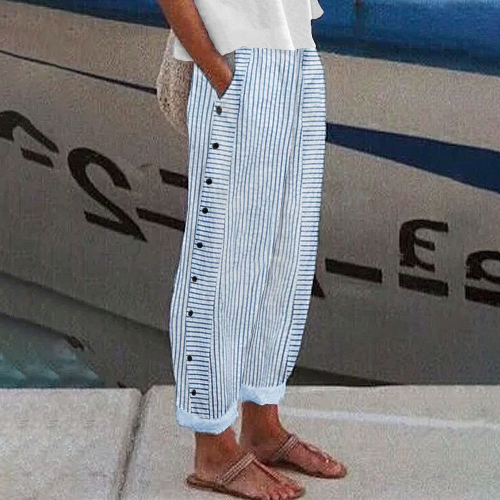 Line Trousers | Bequeme Passform mit Seitentaschen & zeitloses Design für jede Gelegenheit