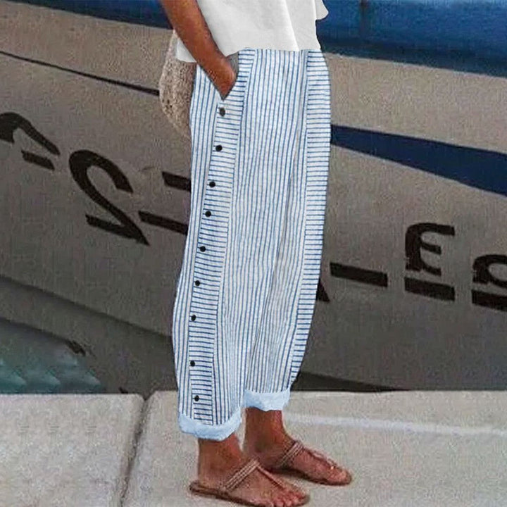 Line Trousers | Bequeme Passform mit Seitentaschen & zeitloses Design für jede Gelegenheit