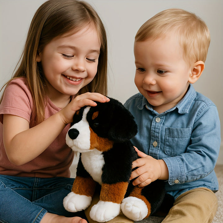 Plüsch Bär Hund Realistisch Kuschelig | Plüsch Spielzeug Baby & Kind 0+