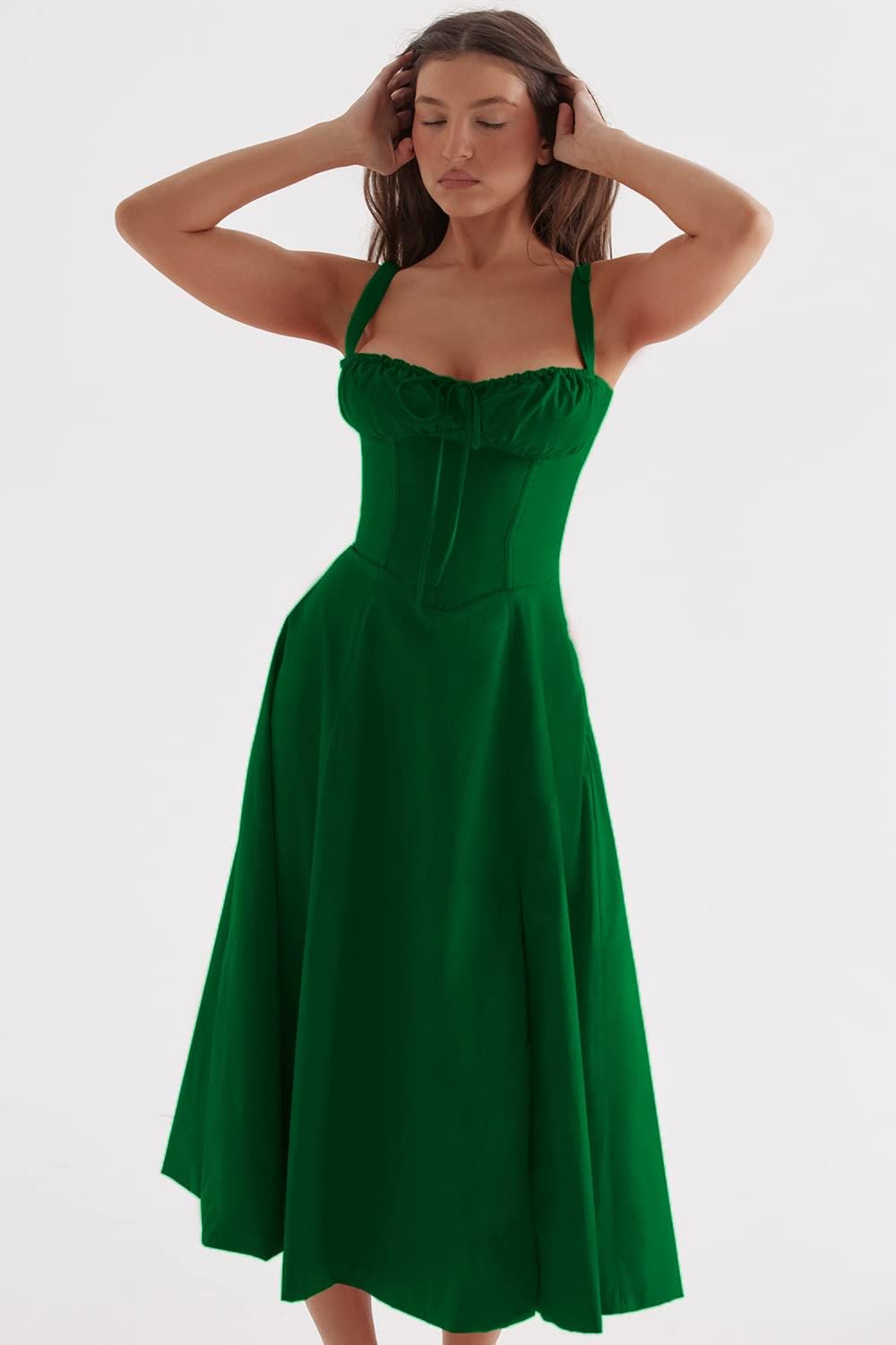 Brittney | Bustierkleid mit Korsett - Lässige Eleganz & sommerlicher Tragekomfort