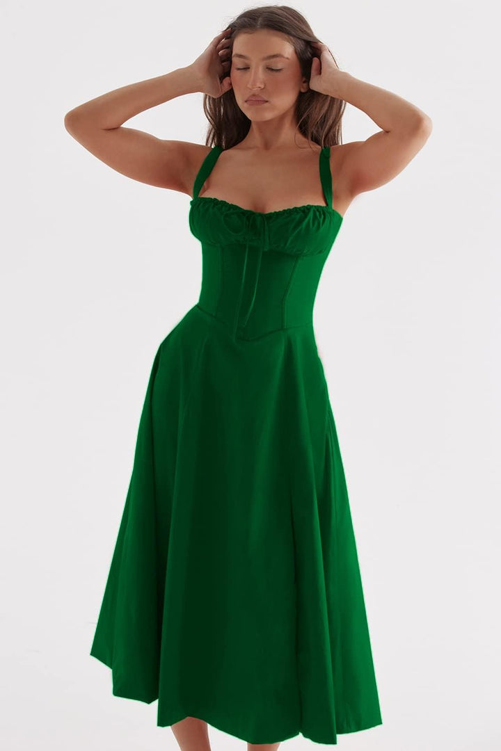 Brittney | Bustierkleid mit Korsett - Lässige Eleganz & sommerlicher Tragekomfort