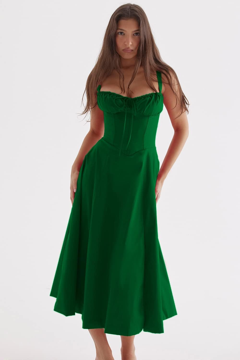 Brittney | Bustierkleid mit Korsett - Lässige Eleganz & sommerlicher Tragekomfort