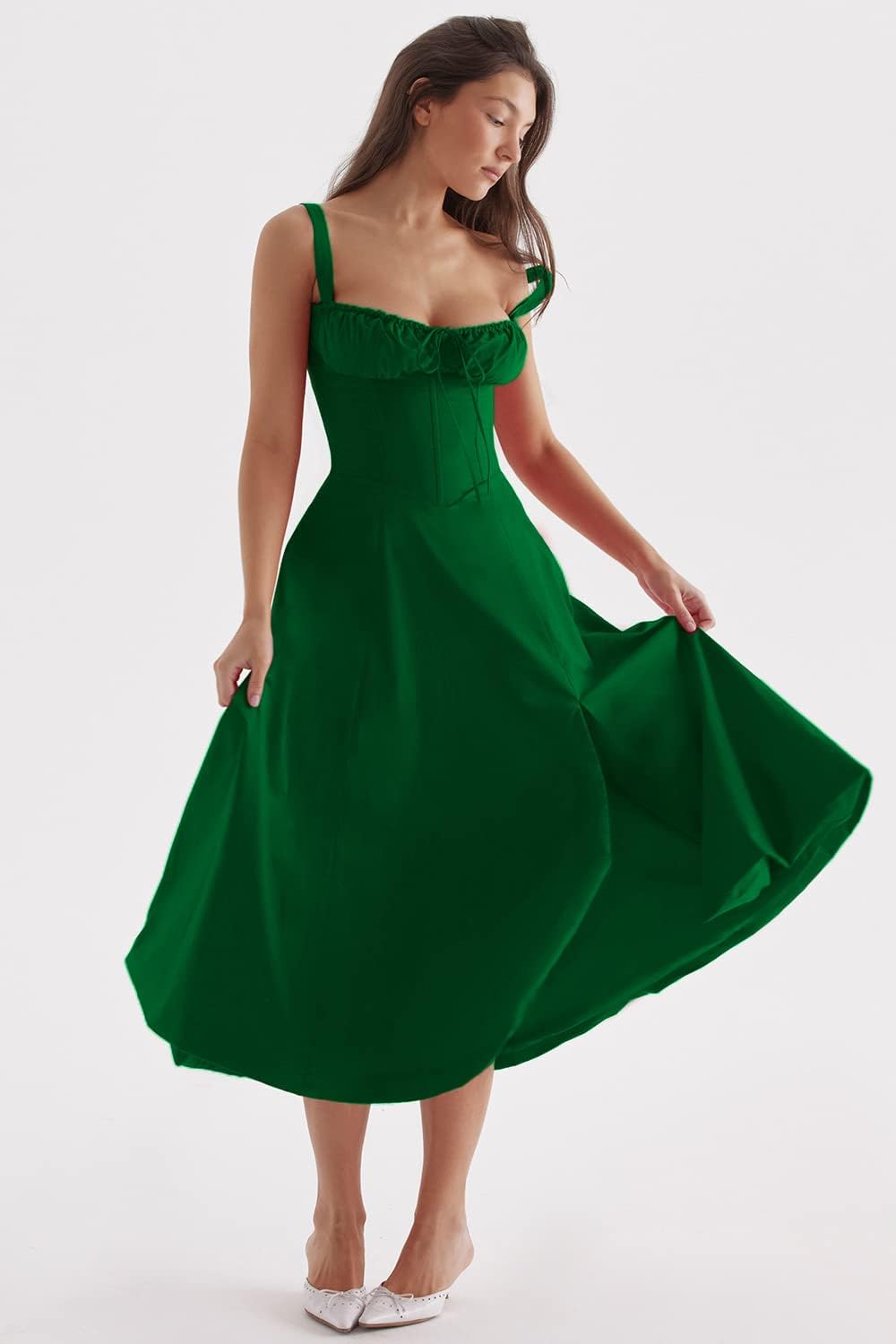 Brittney | Bustierkleid mit Korsett - Lässige Eleganz & sommerlicher Tragekomfort