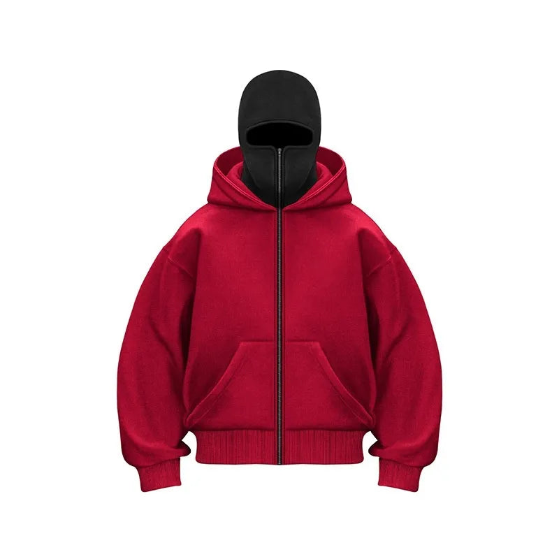 Mask Hoodie – Futuristic Style Meets Comfort and Functionality