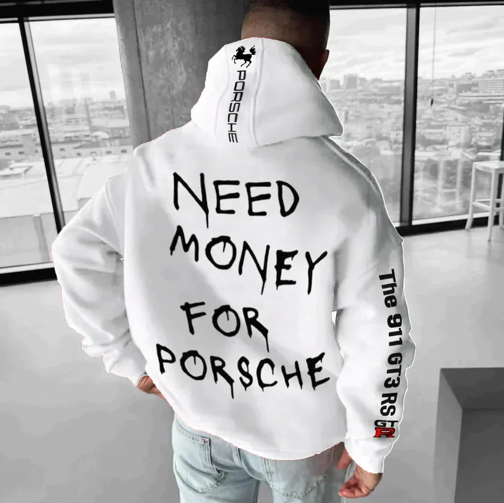 Jace Oversized Racing Sweatshirt | Für Autofans mit einzigartigen Details