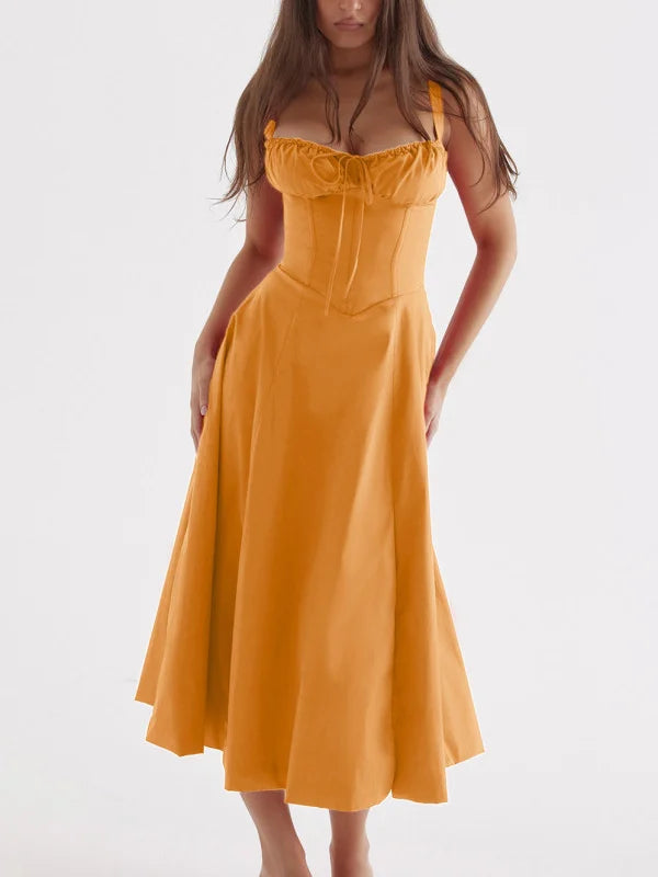 Brittney | Bustierkleid mit Korsett - Lässige Eleganz & sommerlicher Tragekomfort