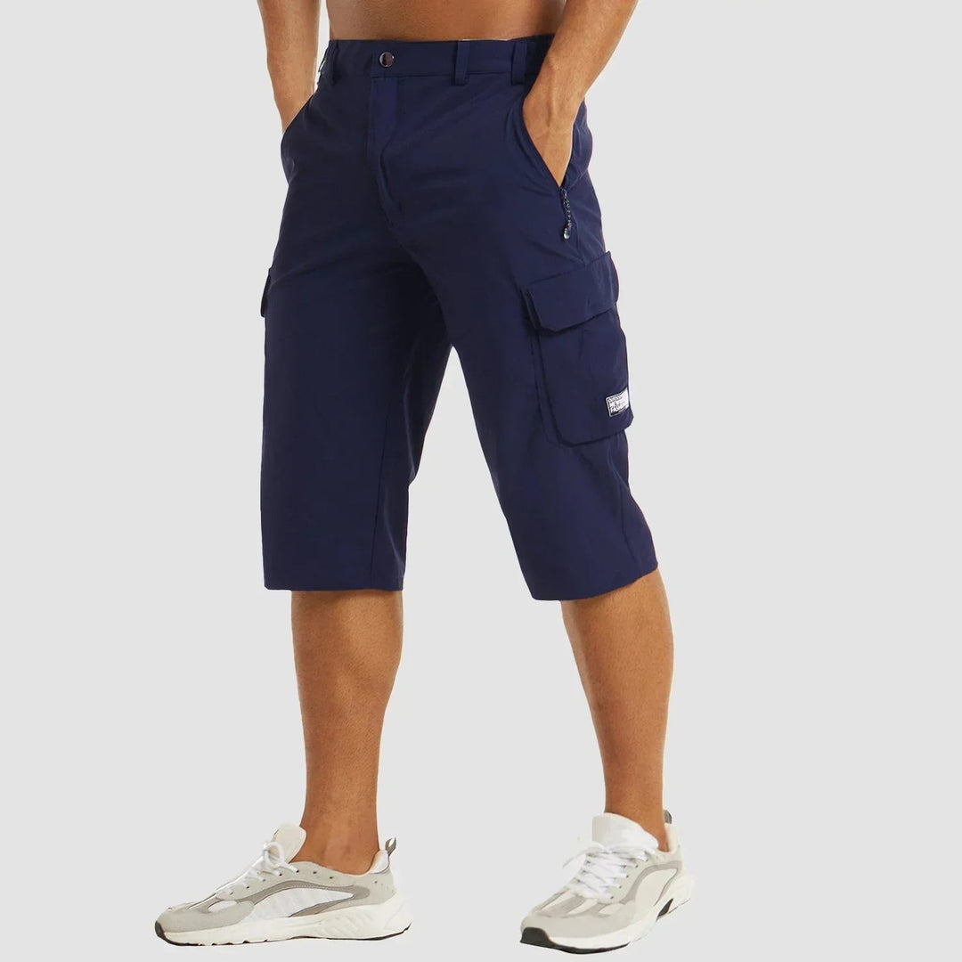 Pantalones cortos cargo de secado rápido para hombre | Versátiles y cómodos