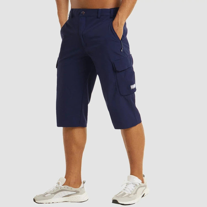 Pantalones cortos cargo de secado rápido para hombre | Versátiles y cómodos