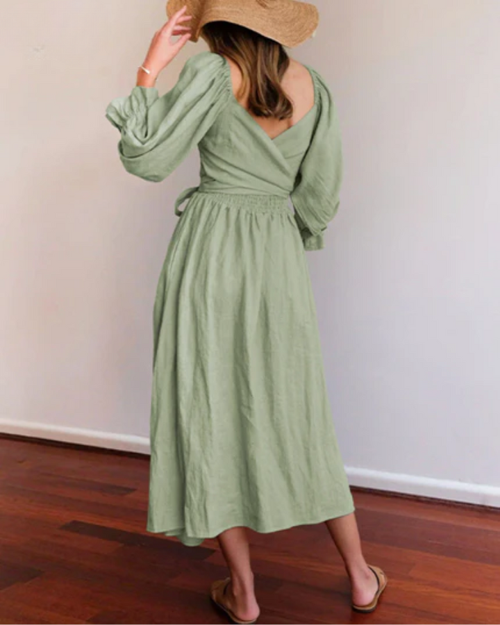 Verführerisches Kleid Damen | Eleganter Schnitt mit Rüschen | Statement-Look für jeden Anlass
