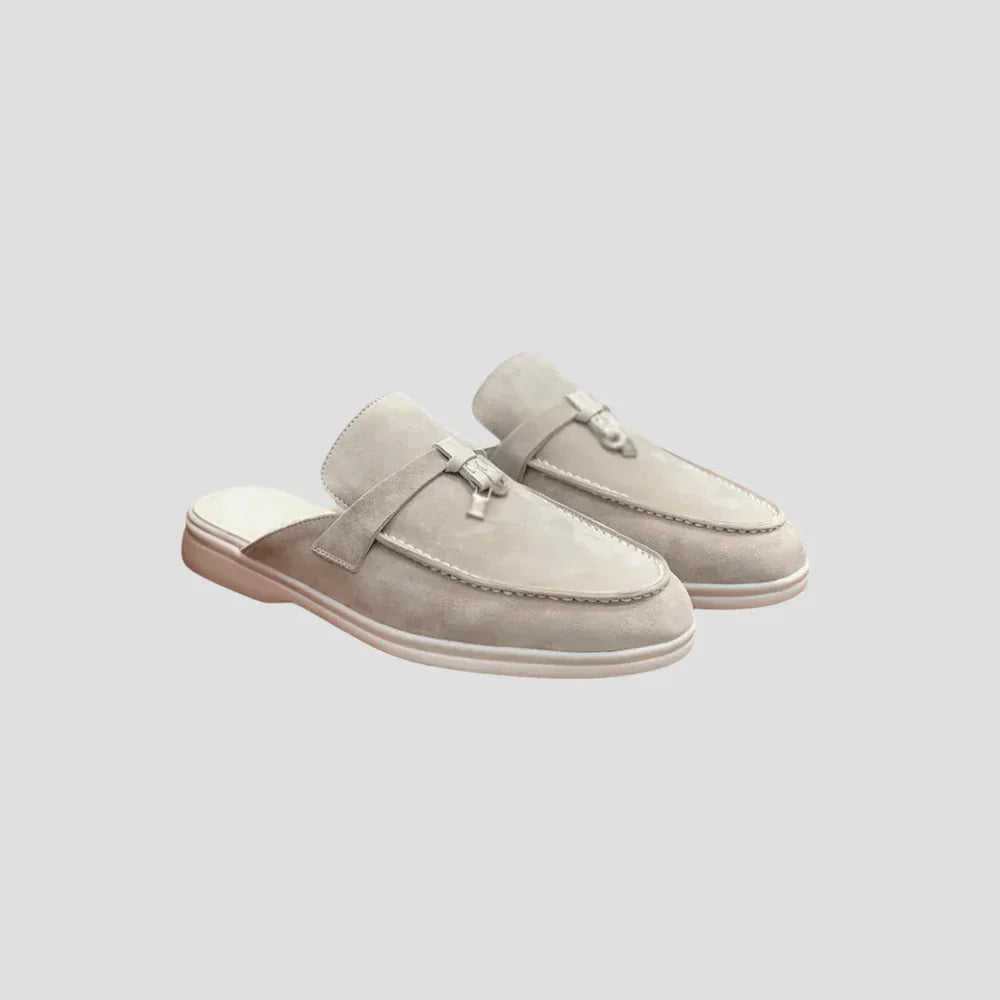 Albertina Damen Pantoletten aus Wildleder | Elegantes Design & Lässiger Chic