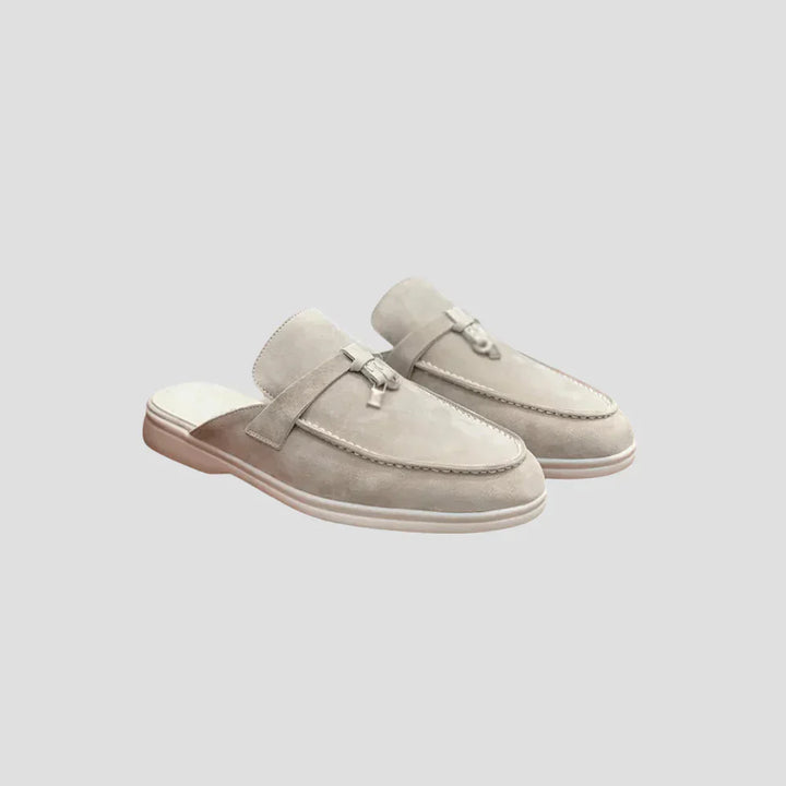 Albertina Damen Pantoletten aus Wildleder | Elegantes Design & Lässiger Chic