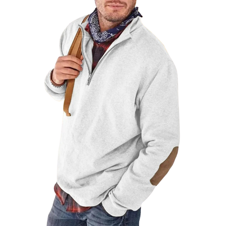 Dylan Semi-Zipper Pullover für Herren | Lässiger Schnitt und elegante Details