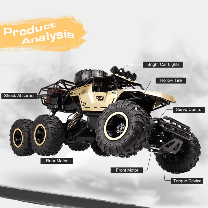 RC TerraX 6-Rad-LKW | Monster Truck 1:12 Offroad mit 52 km/h