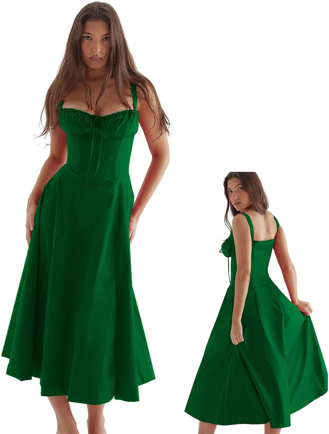 Brittney | Bustierkleid mit Korsett - Lässige Eleganz & sommerlicher Tragekomfort
