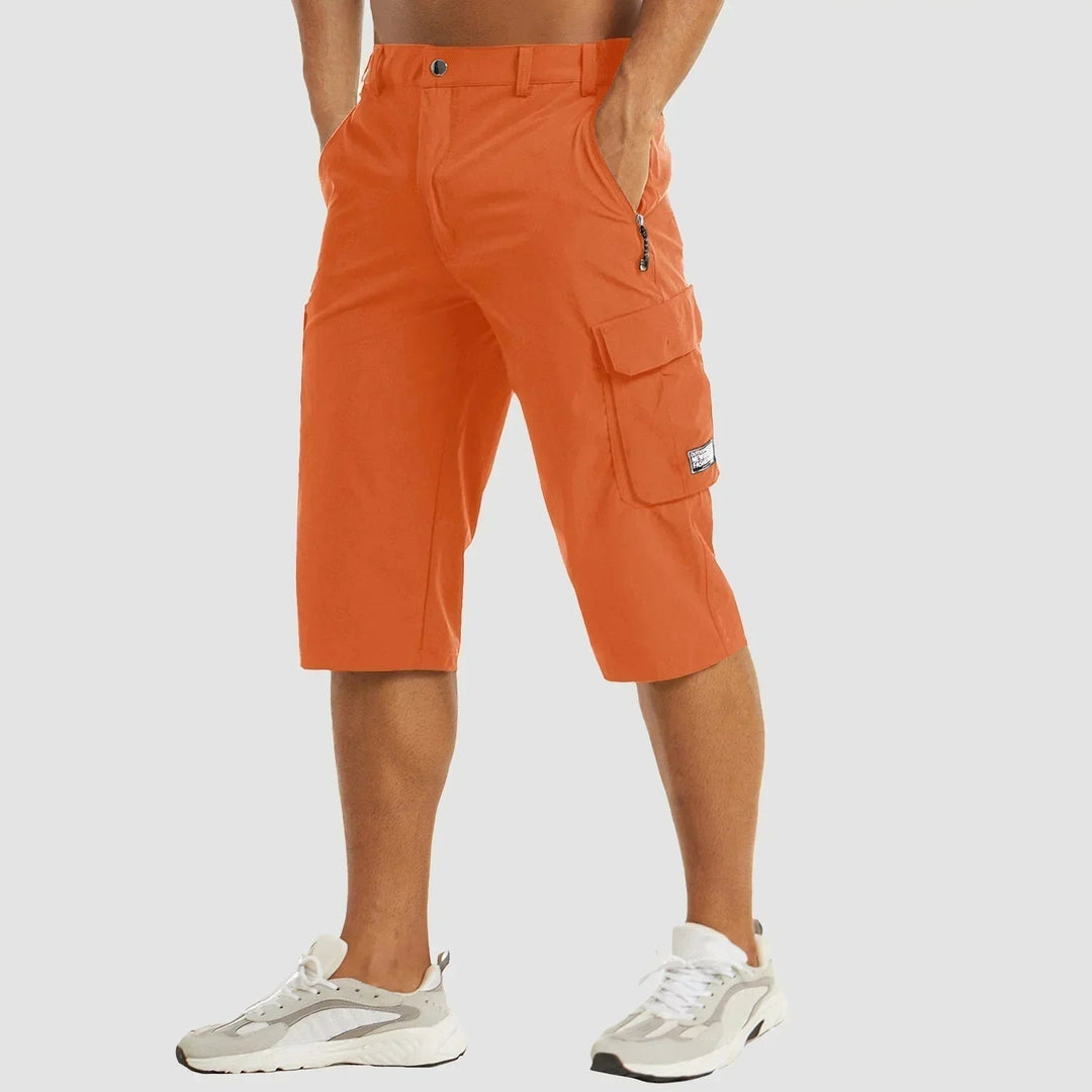 Pantalones cortos cargo de secado rápido para hombre | Versátiles y cómodos