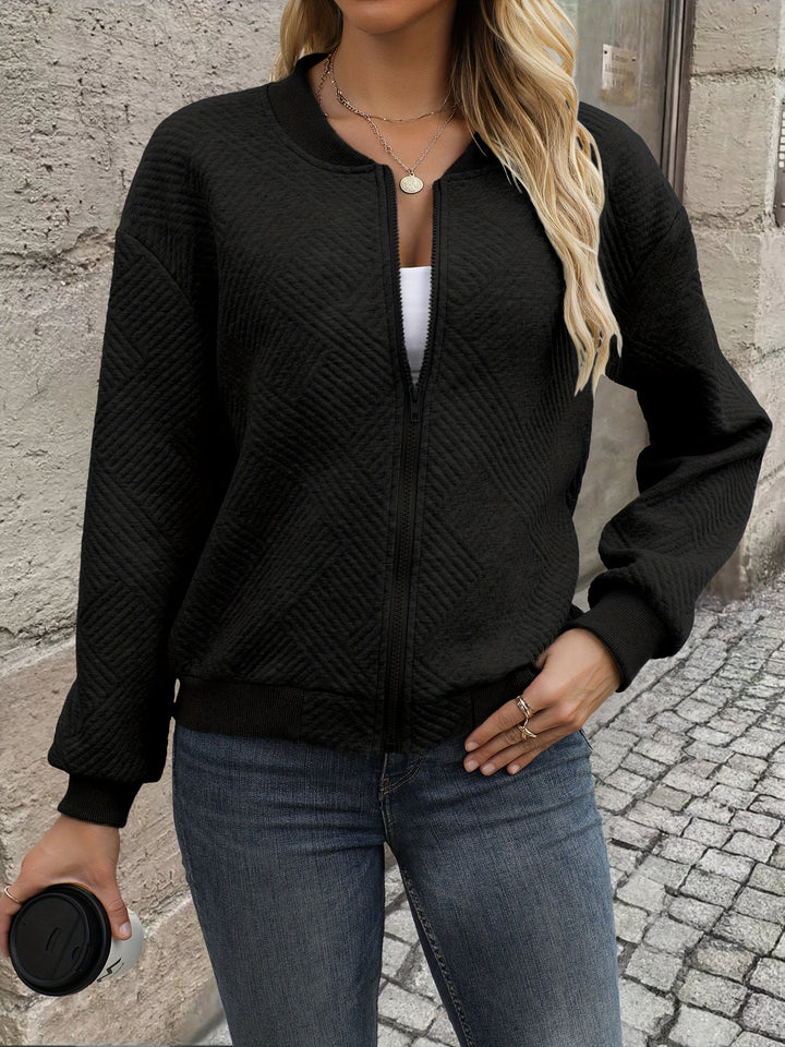 Estelle – Langarmjacke mit Zipper für Damen