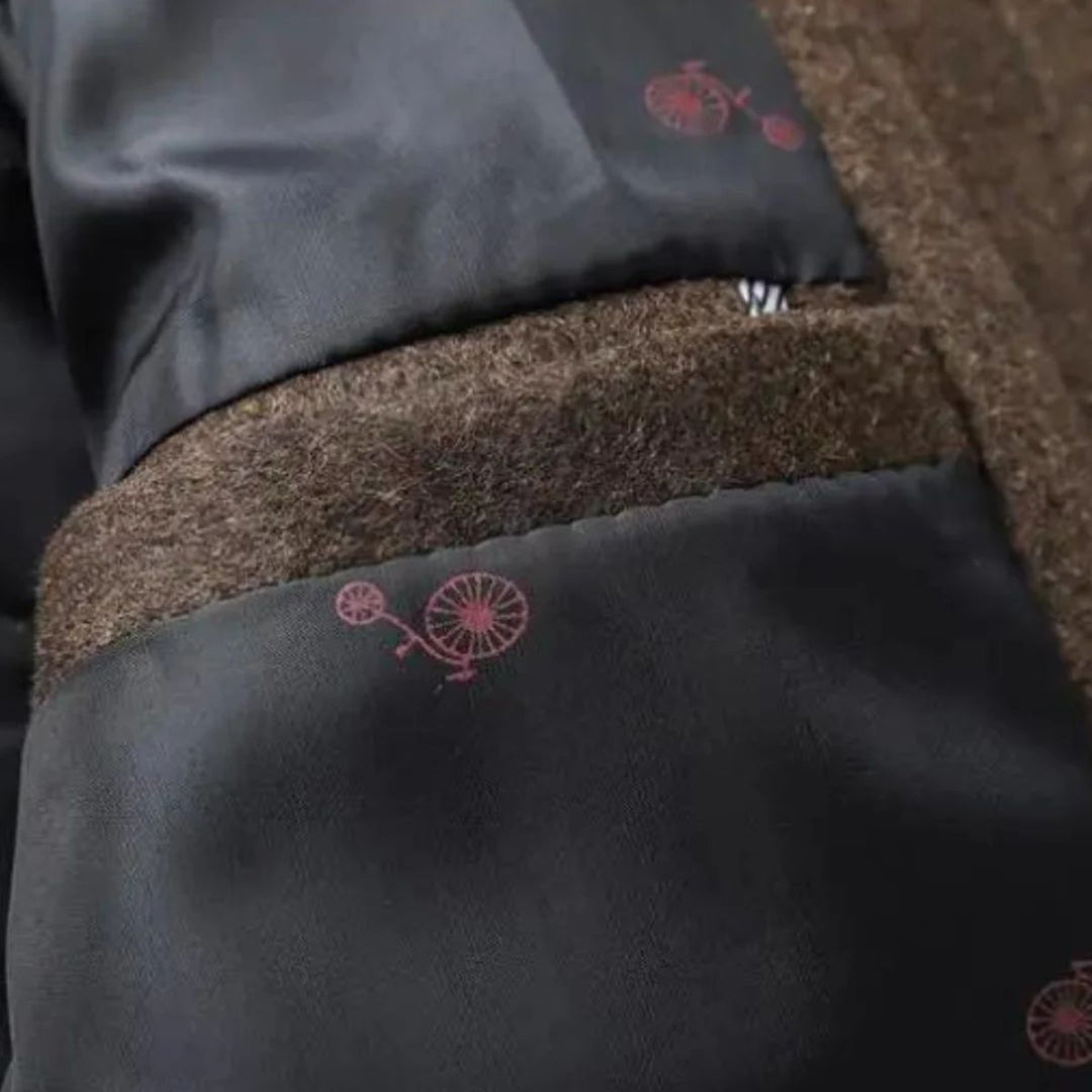 Herren Wollmantel Classic Winter | Tailored Stahlkragen Elegant