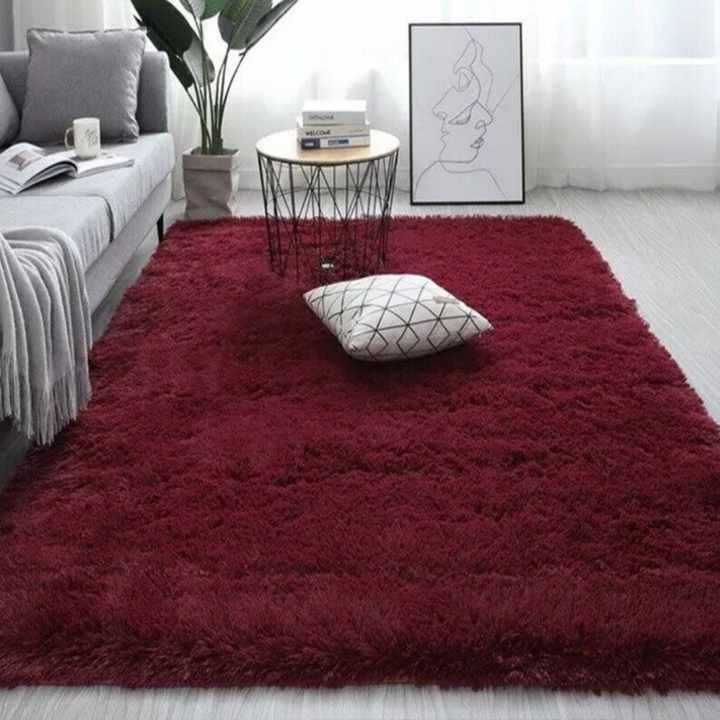 Alfombra grande lavable para sala de estar