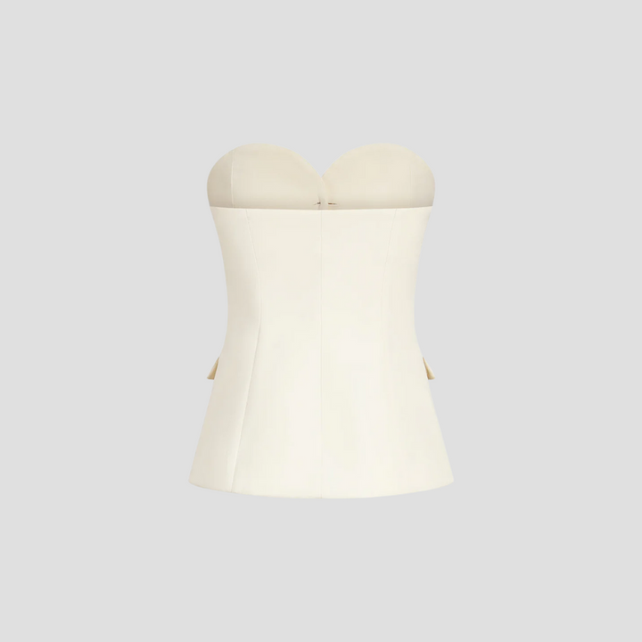 Anemone Zweiteiliges Korsett-Set für Frauen | Strukturierter Schnitt & Minimalistischer Chic