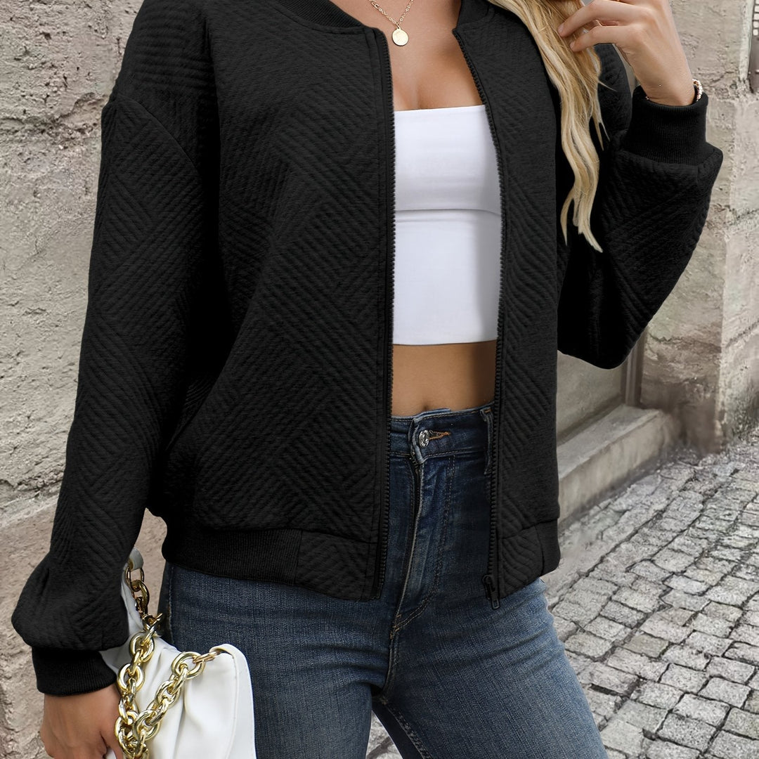 Estelle – Langarmjacke mit Zipper für Damen