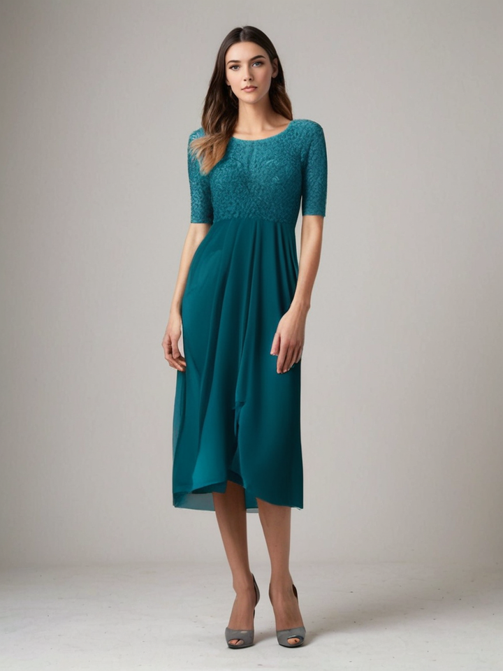 Jara Midikleid aus Spitze | Eleganz & Komfort