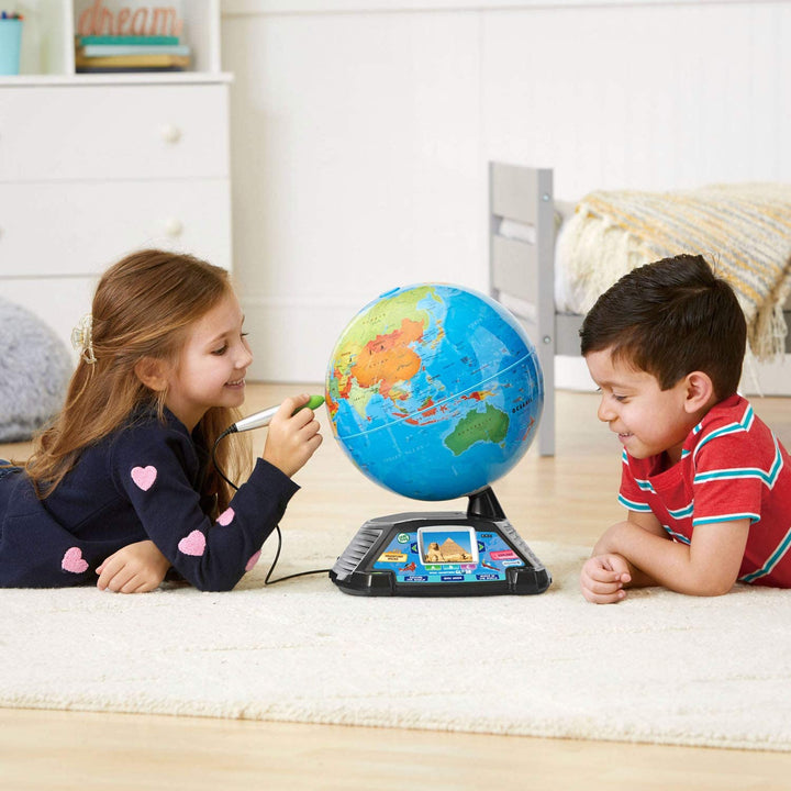 Interaktiver Lernglobus für Kinder | Spielerisches Lernen mit LCD-Bildschirm & DocuPen