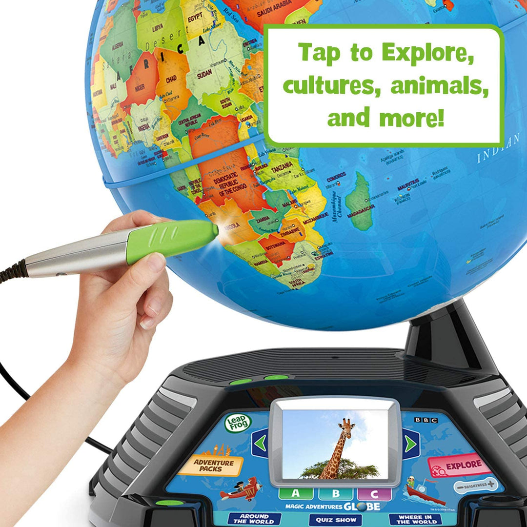 Interaktiver Lernglobus für Kinder | Spielerisches Lernen mit LCD-Bildschirm & DocuPen