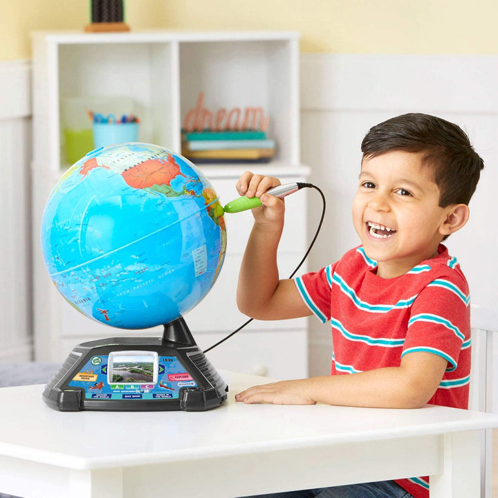 Interaktiver Lernglobus für Kinder | Spielerisches Lernen mit LCD-Bildschirm & DocuPen